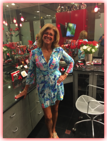 Jeri at the Salon
